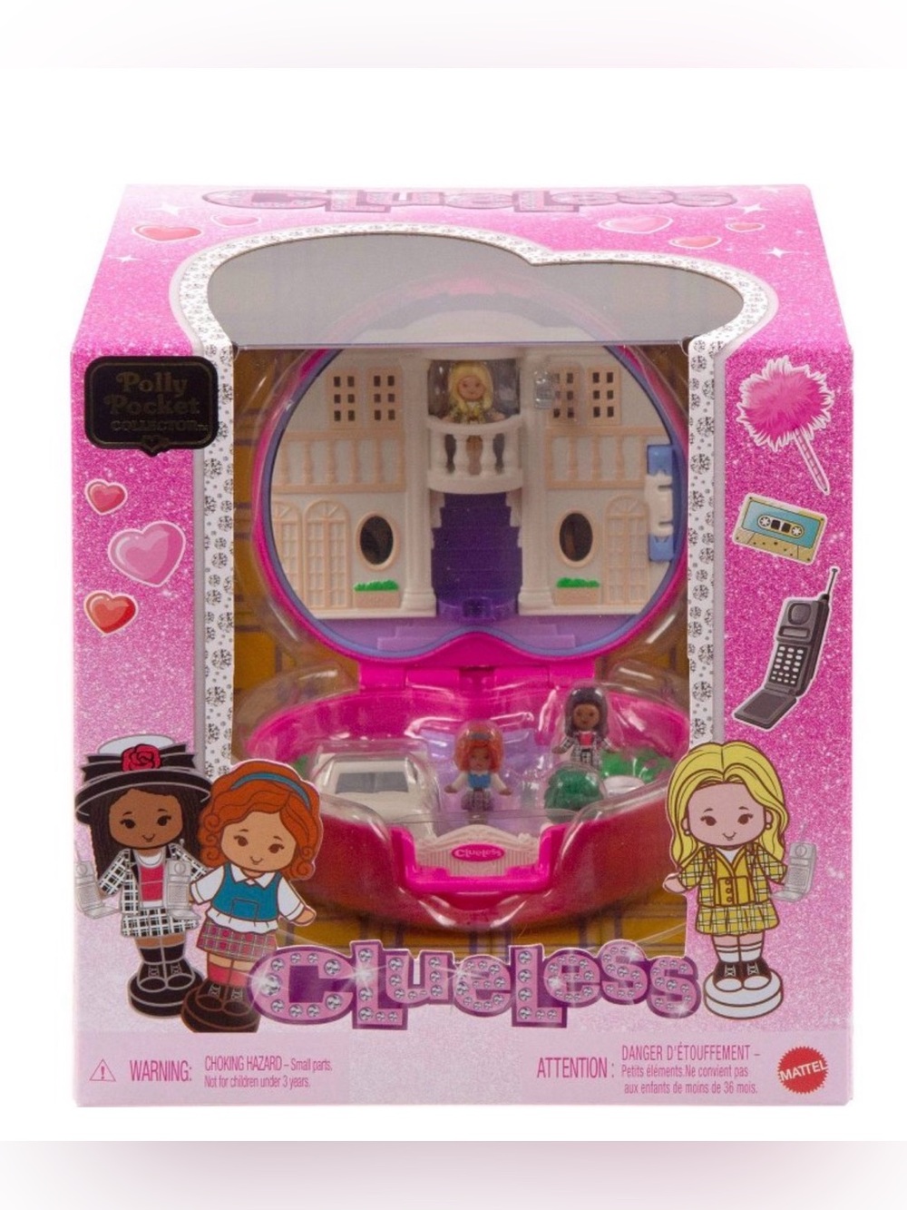 NIB - Polly Pocket x Clueless Collector Compact